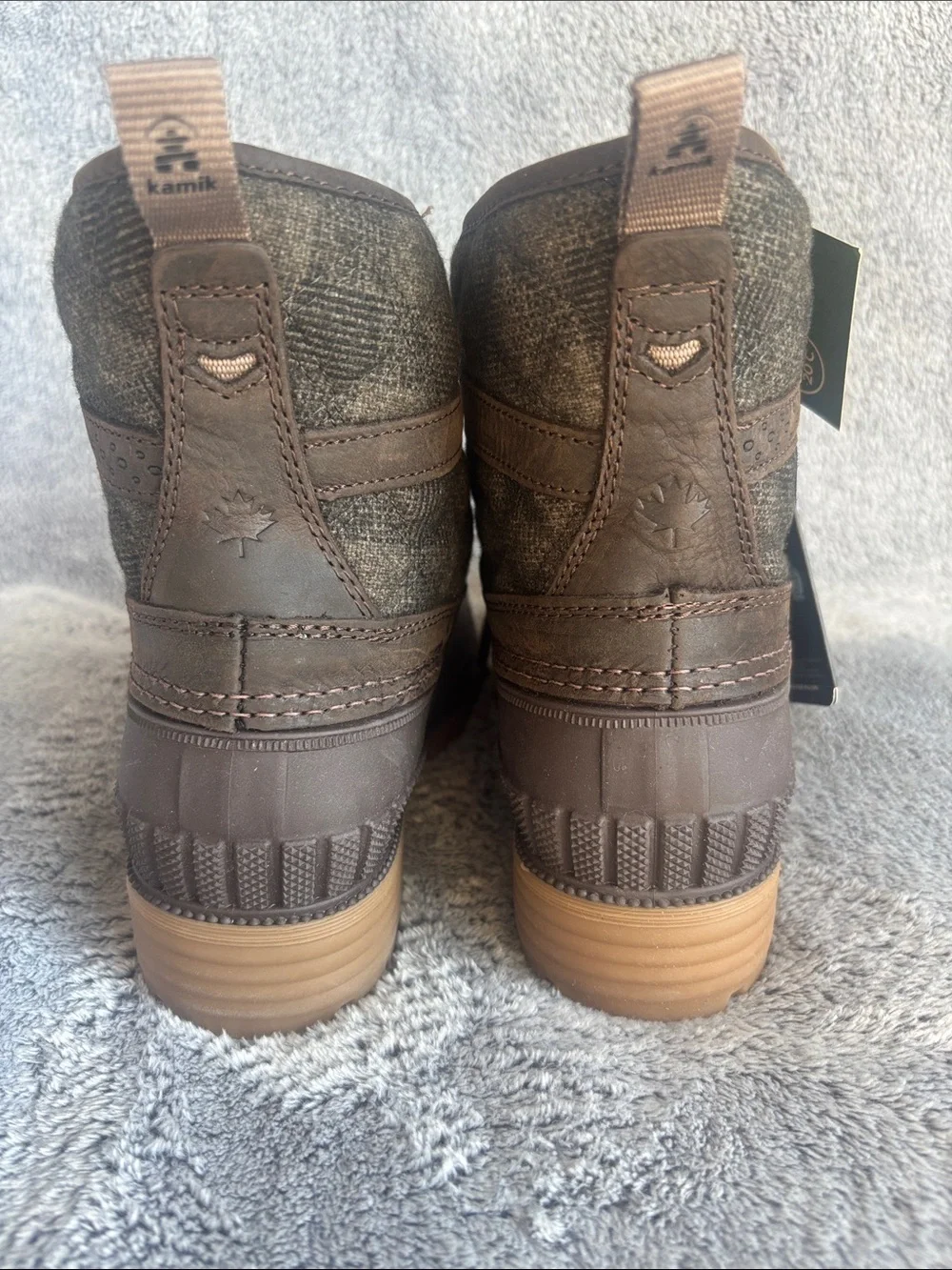 Kamik Sienna Mid 2 Waterproof Duck Boot (Women) in Java Size 7 NWT